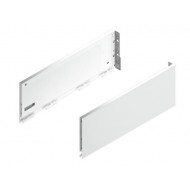 Vionaro steel drawer side H185 NL500 snow white set PU10 Комплект царг Vionaro білих лів./прав.