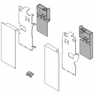 LEGRABOX кріплення передньої панелі, висота K, для внутрішньої шухляди, ліве/праве