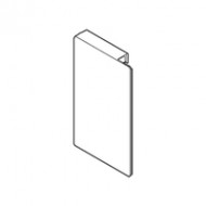 LEGRABOX заглушка для кріплення фасада, висота M, внутрішній ящик, права, оріон сірий