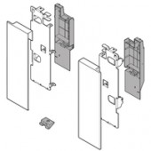 LEGRABOX кріплення фасада, висота C, внутрішній ящик з релінгом, ліве/права, білий шовк, матовий